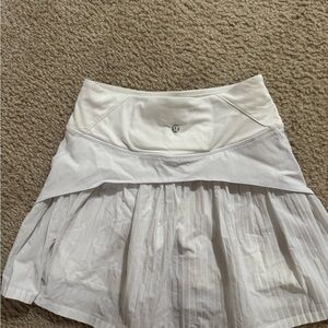 Elegant White Women's Skirt